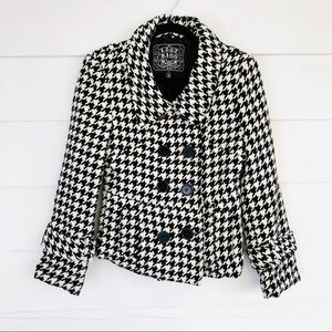 🖤HOUNDSTOOTH PRINT COAT 🧥